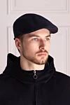Кепка из шерсти серая мужская Brunello Cucinelli - 100% шерсть. Страна производитель: Италия. Уход: специализированная чистка - фото 2