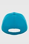 Blue polyester cap for men Loro Piana - Contrasting logo embroidery. 100% polyester. Country of manufacture: Italy. Care: specialized cleaning - photo 4