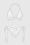 Zimmermann Swimsuit made of white cotton for women - 100% cotton. Closure: ties. Country of manufacture: Italy. Care: specialized cleaning - photo 1