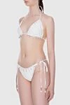 Zimmermann Swimsuit made of white cotton for women - 100% cotton. Closure: ties. Country of manufacture: Italy. Care: specialized cleaning - photo 3