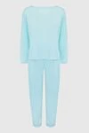 Max&Moi Women's blue linen walking suit - 100% linen. Country of manufacture: Italy. Care: specialized cleaning - photo 1