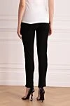 Black leggings for women Max&Moi - 71% viscose, 24% polyamide, 5% elastane. elastic belt. Country of manufacture: Italy. Care: specialized cleaning - photo 4