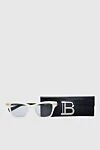 Balmain Cat-eye sunglasses for sun protection white for women - Logo. UV protection. 100% polyamide. White. Country of manufacture: Italy. Care: specialized cleaning - photo 5