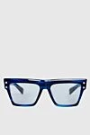 Balmain Sunglasses for women square blue - Logo. Case. Acetate. White. Country of manufacture: Italy. Care: specialized cleaning - photo 1