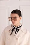Солнцезащитные очки женские Balmain - Логотип. защита от ультрафиолетового излучения. Титан/100% полиамид. Розовые. Страна производитель: Франция. Уход: специализированная чистка - фото 2