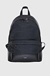 Balmain Black polyamide backpack for men - Balmain logo print. polyamide. front pocket. Closure: Zipper. Country of manufacture: Italy. Care: specialized cleaning - photo 1