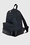 Balmain Black polyamide backpack for men - Balmain logo print. polyamide. front pocket. Closure: Zipper. Country of manufacture: Italy. Care: specialized cleaning - photo 3