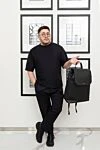 Dolce & Gabbana Мужские синие брюки из хлопка и эластана - 97% хлопок, 3% эластан. молния, пуговица. два боковых кармана, два кармана сзади. Страна производитель: Италия. Уход: специализированная чистка - фото 9