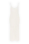 Fabiana Filippi Lace cotton white dress women's - lace, perforation. 100% cotton. Country of manufacture: Italy. Care: specialized cleaning - photo 1