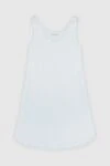 Panicale White acrylic and silk dress for women - sleeveless. 65% acrylic, 35% silk. Country of manufacture: Italy. Care: specialized cleaning - photo 1