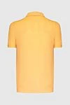 Polo made of cotton yellow for men Loro Piana - 100% cotton. Country of manufacture: Italy. Care: specialized cleaning - photo 6