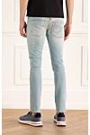 Blue cotton jeans for men Balmain - 