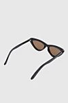 Cat Eye glasses for sun protection black for women Giuseppe Di Morabito - UV protection. acetate. light-browm. Country of manufacture: Italy. Care: specialized cleaning - photo 4