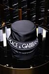 Dolce & Gabbana Панама из полиамида черная мужская - Вышивка логотипа . 100% полиамид. Страна производитель: Италия. Уход: специализированная чистка - фото 5