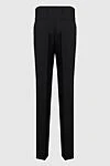 Pants black for women Prada - 60% mohair, 40% wool. 4. Country of manufacture: Italy. Care: specialized cleaning - photo 6