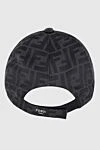 Fendi Кепка из хлопка и полиэстера черная мужская - Узор монограммы. 35% хлопок, 65% полиэстер. Страна производитель: Италия. Уход: специализированная чистка - фото 3