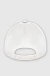 White polyamide cap for men Loro Piana - Contrasting logo embroidery. 100% polyamide. Country of manufacture: Italy. Care: specialized cleaning - photo 4