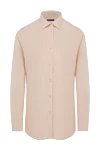 Loro Piana Pink silk blouse for women - silk. buttons. Country of manufacture: Italy. Care: specialized cleaning - photo 1