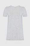 Brunello Cucinelli Футболка из хлопка серая женская - 98% хлопок, 2% прочие волокна. Страна производитель: Италия. Уход: специализированная чистка - фото 1