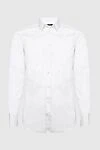 Alessandro Gherardi White cotton shirt for men - 100% cotton. Closure: buttons. Country of manufacture: Italy. Care: specialized cleaning - photo 1