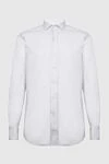 Alessandro Gherardi White cotton shirt for men - 100% cotton. Closure: buttons. Country of manufacture: Italy. Care: specialized cleaning - photo 1