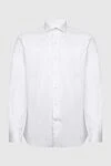 Alessandro Gherardi White cotton shirt for men - 100% cotton. Closure: buttons. Country of manufacture: Italy. Care: specialized cleaning - photo 1