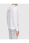 Hoodie for men made of cotton and elastane gray Brunello Cucinelli - Hood. 94% cotton, 6% elastane. Closure: Drawstring. Country of manufacture: Italy. Care: specialized cleaning - photo 4
