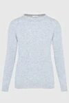 Brunello Cucinelli Gray wool sweater for women - 100% wool. Country of manufacture: Italy. Care: specialized cleaning - photo 1