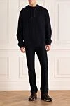 Hoodie for men made of cotton and elastane blue Brunello Cucinelli - Hood. 94% cotton, 6% elastane. Closure: Drawstring. Country of manufacture: Italy. Care: specialized cleaning - photo 2