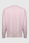 Pink jumper for women Peserico - V-neckline. 70% wool, 20% silk, 10% cashmere. Country of manufacture: Italy. Care: specialized cleaning - photo 6