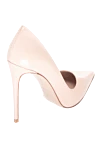 Women's beige pumps with high heels and a pointed toe Le Silla - logo on the insole. genuine leather. Heel height: 12 centimeters. Country of manufacture: Italy. Care: specialized cleaning - photo 4