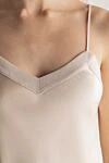 Loro Piana Women's white silk top - 100% silk. Country of manufacture: Italy. Care: specialized cleaning - photo 5