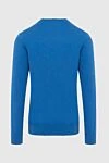 Cashmere jumper blue for men Cesare di Napoli - 100% cashmere. Country of manufacture: Italy. Care: specialized cleaning - photo 6