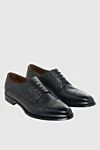 Doucal`s Shoes for men made of leather blue - 100% leather. Lace-up. Interior: Leather. Insole: Leather. Heel height: 2cm. Outsole: Other materials. Country of manufacture: Italy. Care: specialized cleaning - photo 3