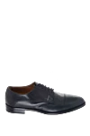 Doucal`s Men's shoes made of black leather - 100% leather. Lace-up. Interior: Leather. Insole: Leather. Heel height: 2cm. Outsole: Other materials. Country of manufacture: Italy. Care: specialized cleaning - photo 1