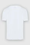 White cotton T-shirt for women Saint Laurent - 100% cotton. Country of manufacture: Italy. Care: specialized cleaning - photo 6