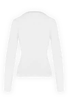 Fendi White jumper for women - 79% viscose, 16% polyester, 5% polyamide. Country of manufacture: Italy. Care: specialized cleaning - photo 7