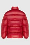 Prada Red nylon down jacket for women - logo. 100% nylon. Closure: zipper. two side pockets. Insulation: down. Country of manufacture: Italy. Care: specialized cleaning - photo 7