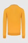 Wool jumper yellow for men Cesare di Napoli - 100% wool. Country of manufacture: Italy. Care: specialized cleaning - photo 6