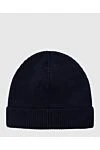 Men's blue wool hat Gran Sasso - lapel . 100% wool. Country of manufacture: Italy. Care: specialized cleaning - photo 4