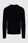 Wool jumper blue for men Gran Sasso - 100% wool. Country of manufacture: Italy. Care: specialized cleaning - photo 6