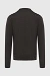 Brown wool jumper for men Gran Sasso - 100% wool. Country of manufacture: Italy. Care: specialized cleaning - photo 6