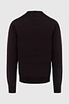 Brown wool jumper for men Gran Sasso - 100% wool. Country of manufacture: Italy. Care: specialized cleaning - photo 6