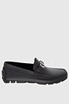 Dior Black leather men's loafers - Metal buckle. 100% leather. Interior trim: Leather. Insole: Leather. Outsole: Other materials. Country of manufacture: Italy. Care: specialized cleaning - photo 1