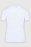 White cotton T-shirt for women Prada - 100% cotton. Country of manufacture: Italy. Care: specialized cleaning - photo 6