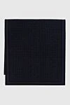 Balmain Black woolen scarf for men - 100% wool. Country of manufacture: Italy. Care: specialized cleaning - photo 1