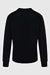 Balmain Sweatshirt cotton black for men - 100% cotton. Country of manufacture: Italy. Care: specialized cleaning - photo 5