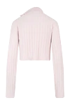 Pink jumper for women Balmain - buttons. 80% viscose. 20% polyamide. Country of manufacture: Italy. Care: specialized cleaning - photo 6