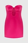 Magda Butrym Pink dress for women - zipper. sleeveless. 64% polyester, 32% polyamide, 4% elastane. Country of manufacture: Italy. Care: specialized cleaning - photo 1