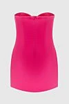 Magda Butrym Pink dress for women - zipper. sleeveless. 64% polyester, 32% polyamide, 4% elastane. Country of manufacture: Italy. Care: specialized cleaning - photo 7